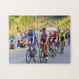 World Tour Ciclismo Race Jigsaw Puzzle