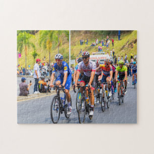 World Tour Ciclismo Race Jigsaw Puzzle