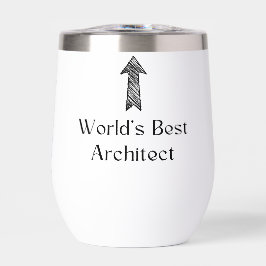 Worlds Best Architect Funny Architect Custom 