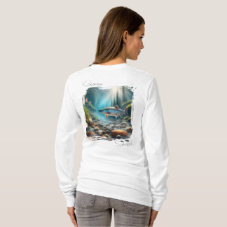 Worn Calm | Camiseta de Salmón Kokanee en el Arroy