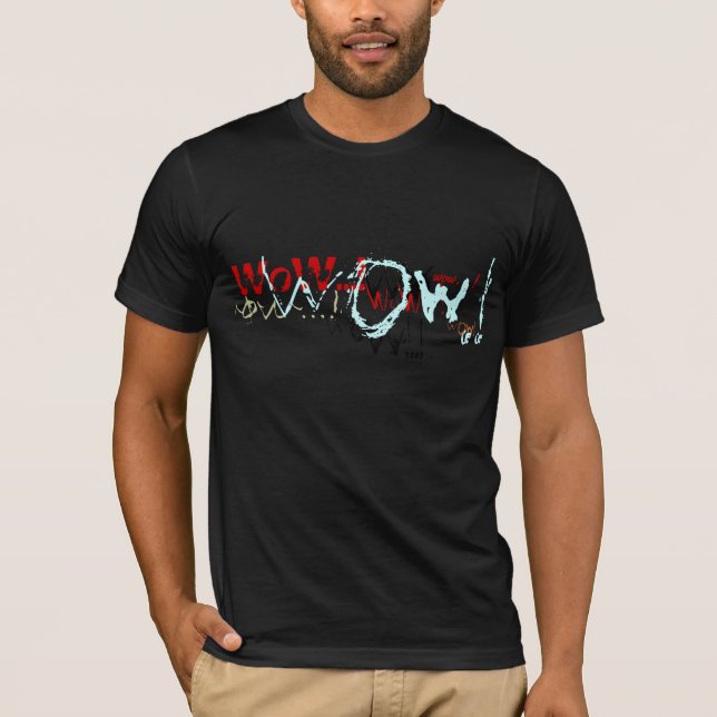 ¡Wow…!!! Camiseta (Anverso)