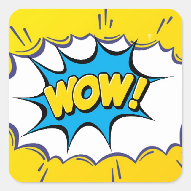 Wow School Pegatina (Anverso)