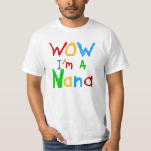 Wow soy camisetas y regalos de una Nana