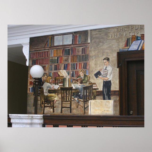 WPA Murals 8 ~ impresión (Frente)