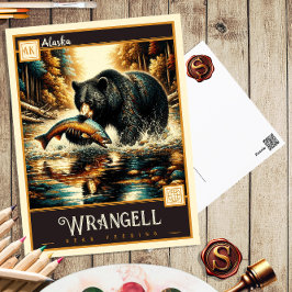 Wrangell, Alaska | Postal de época
