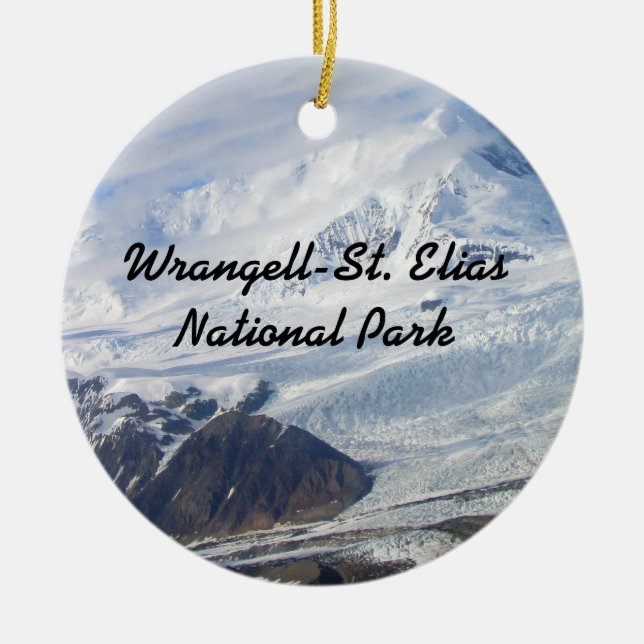Wrangell-St. Ornamento del parque nacional de (Frente)