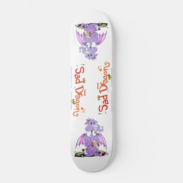 "Wrapping Presents" por T.S. Tire Skateboard (Anverso)