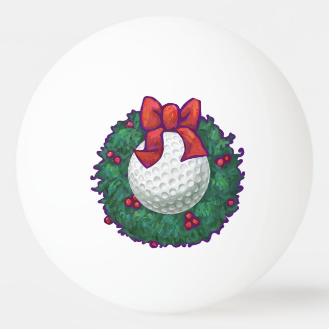 Wreath, Navidades de bolas de golf (Anverso)