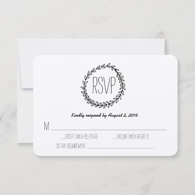 Wreath RSVP (Anverso)