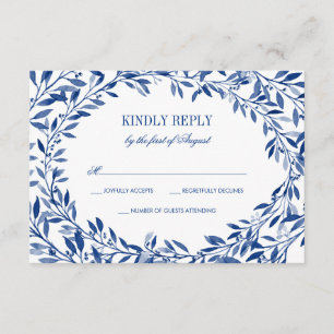 Wreath Wedding RSVP
