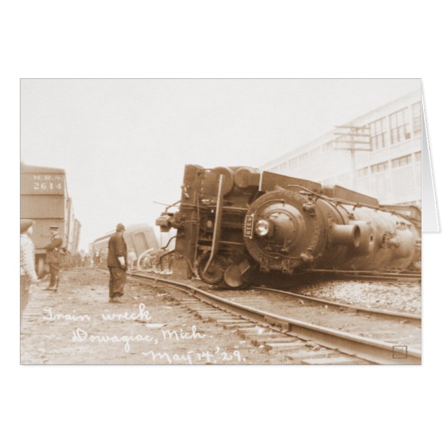 Wreck de tren 1929 (Anverso (Horizontal))