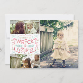 Wreck the Halls - Graciosas tarjetas de Navidades 