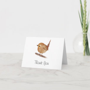 Wren Bird Personalizada Gracias