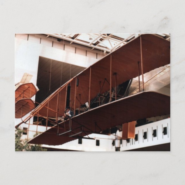 Wright Flyer Smithsonian / Postal de mayo de 1982 (Anverso)