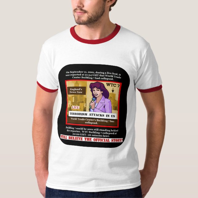 WTC que construye 7 camisetas (Anverso)