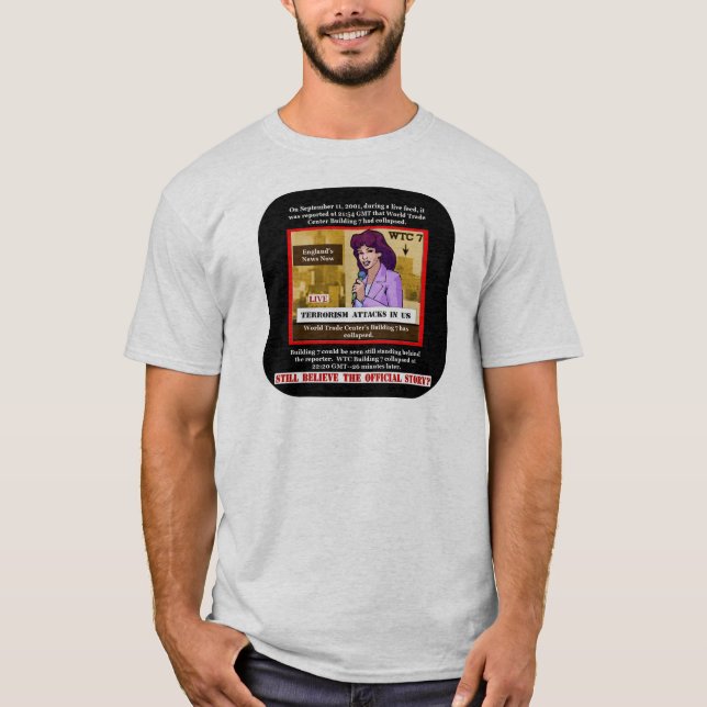 WTC que construye 7 camisetas (Anverso)