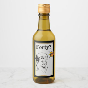 wtf 40.ª Fiesta de cumpleaños Divertidos hombres C