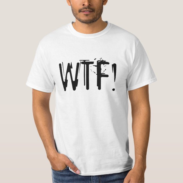 ¡WTF! camisa (Anverso)