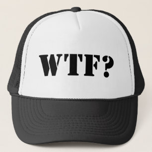 ¿WTF? Gorra del camionero