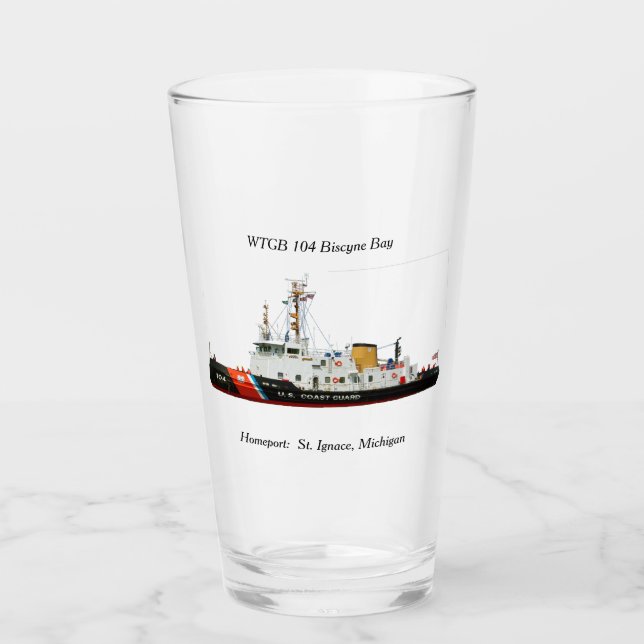 WTGB 104 Vidrio de Biscyne Bay (Anverso)