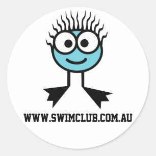 www.swimclub.com.au - Pegatinas de BlueCharacter