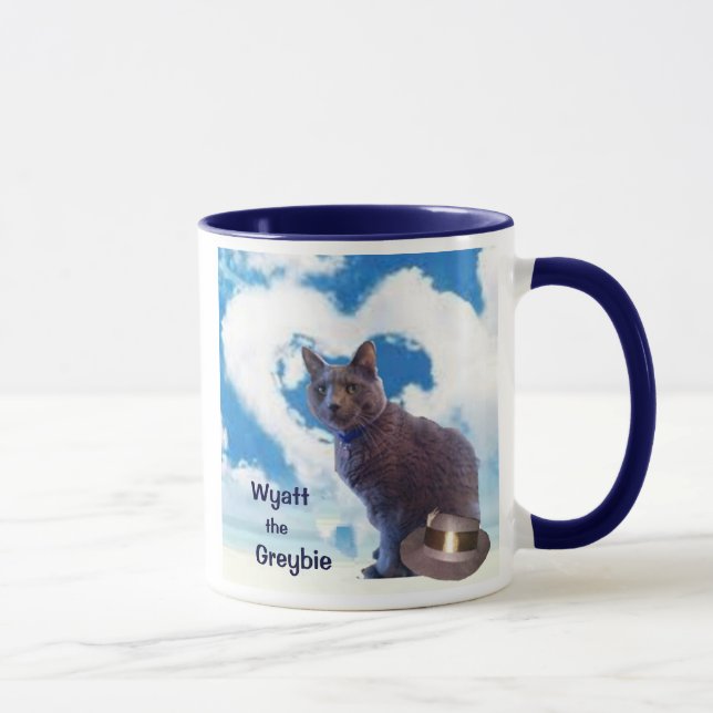 Wyatt el Greybie "sueños viene" taza verdadera (Derecha)