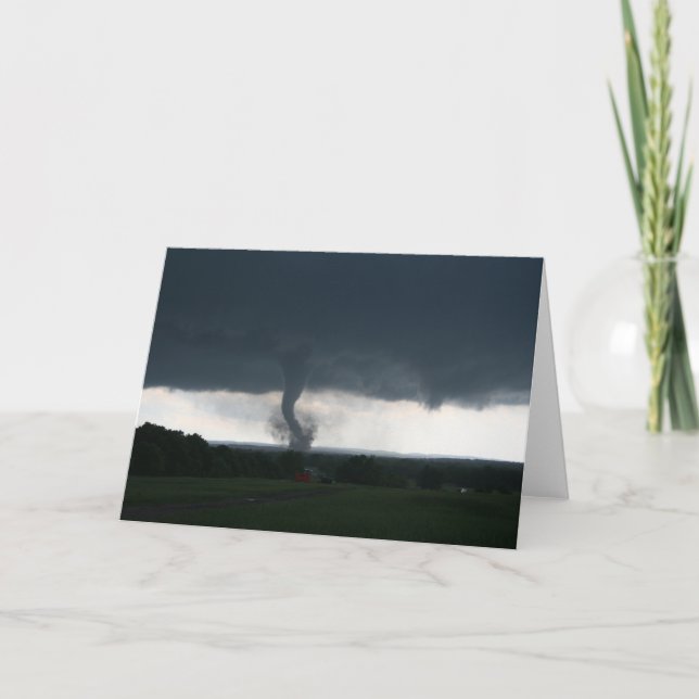 Wynnewood, tarjeta de saludo OK EF4 Tornado (Anverso)