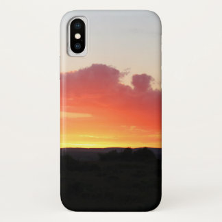 X Atardecer sobre la funda para iPhone Case-Mate de