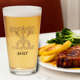 X Capital Decorativo Botánico Medieval