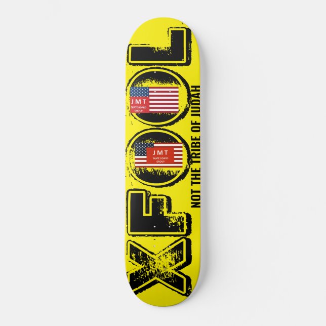 X FOOL Skateboard (Anverso)