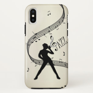 X Funda para iPhone Case-Mate de baile de jazz dorad