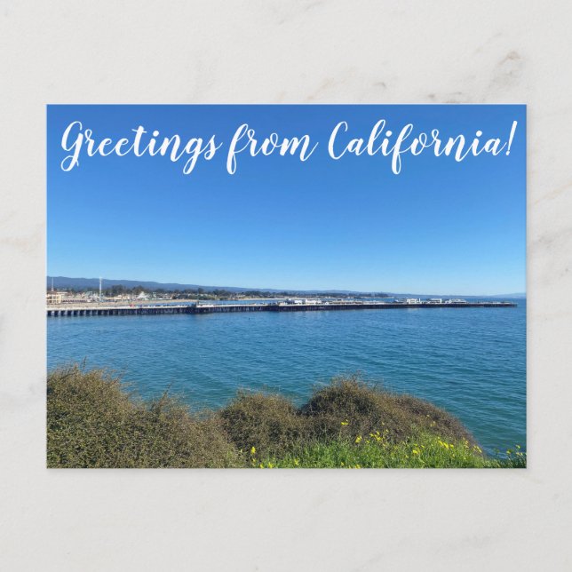 X.ITINERARIOS: Saludos desde postal de California (Anverso)