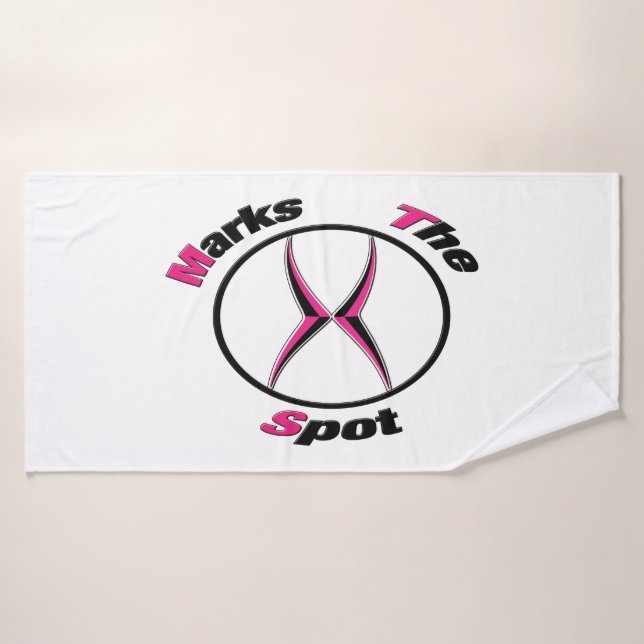 X marca el punto (Toalla de baño)