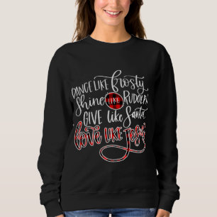 X-mas Ilumina Guitarra Navidades feos Sweater Fami