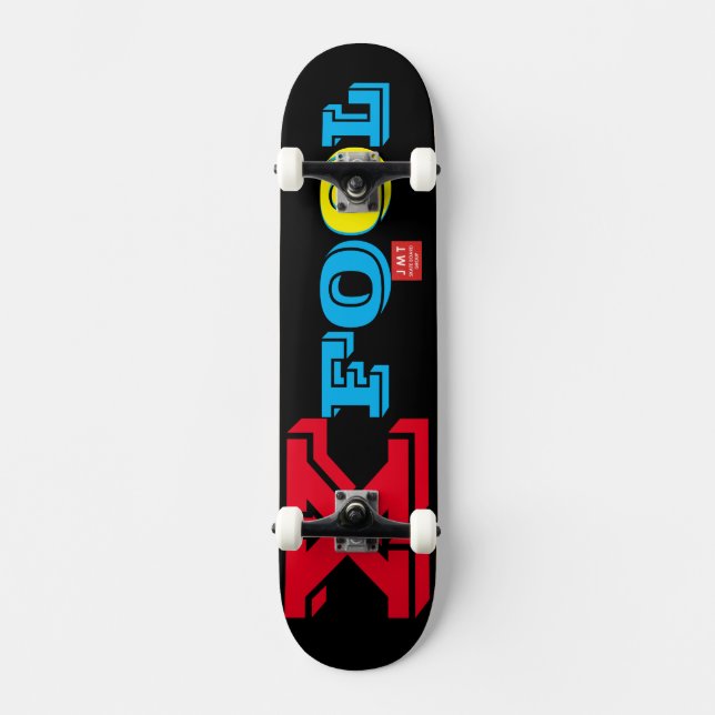 X Tonto OFICIAL Skateboard (Anverso)
