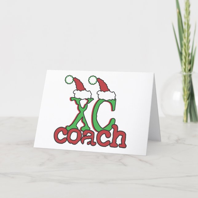 XC Cross Country Coach - Tarjeta de vacaciones par (Anverso)