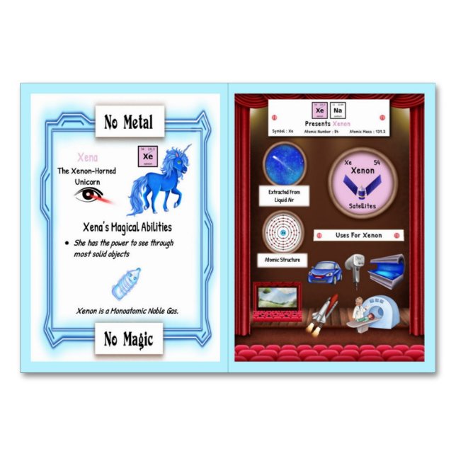 Xena - Tarjeta de venta de Unicornio para el Cuern (Anverso)