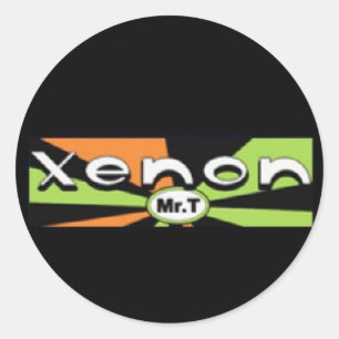 Xenon Pegatina