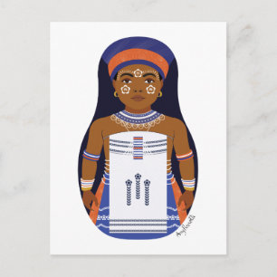 Xhosa, postal sudafricana de Matryoshka
