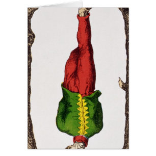 XII el hombre colgado, carta de tarot