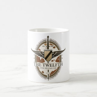 XII taza de café de Camo del desierto - 11oz