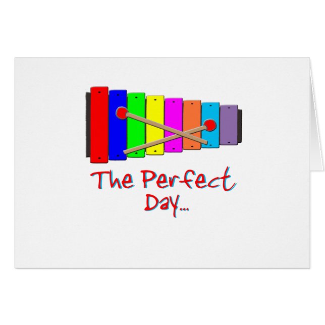 Xilófono de Día Perfecto (Anverso (Horizontal))