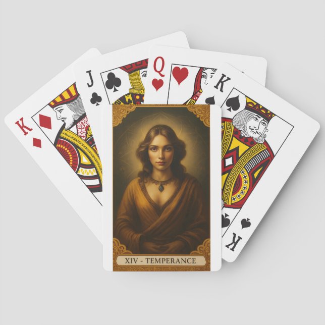 XIV - TEMPERANCIA - CARTAS TAROT (Reverso)