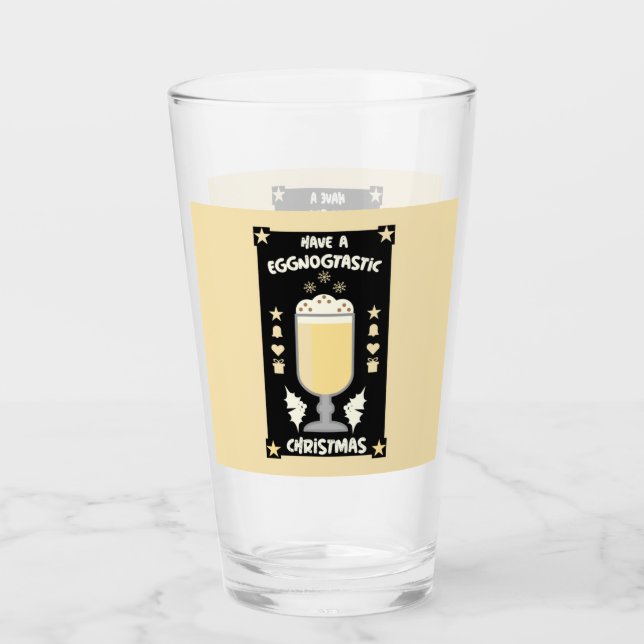 xmas eggnog punch glass (Anverso)