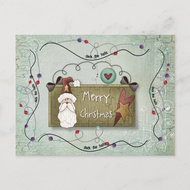 XMAS en la tarjeta de julio (Anverso)