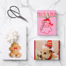 Xmas Gingersnap Envoltura Papel de hoja plana Set