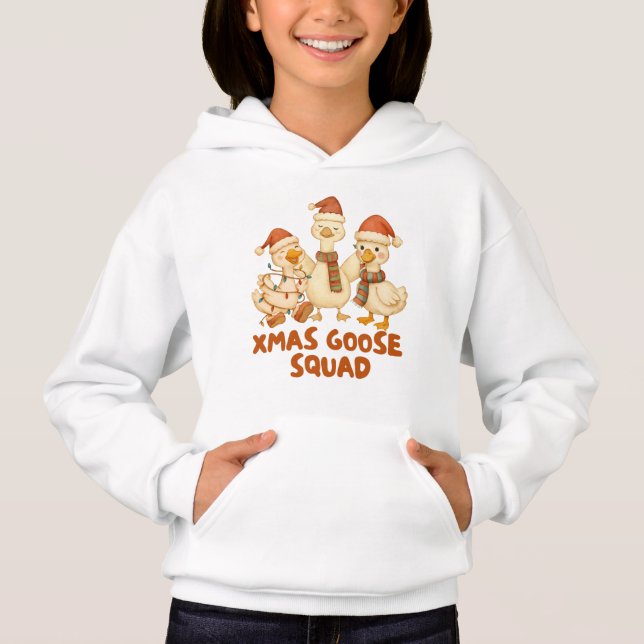 Xmas Goose Squad – Navidad divertida para niños (Anverso)