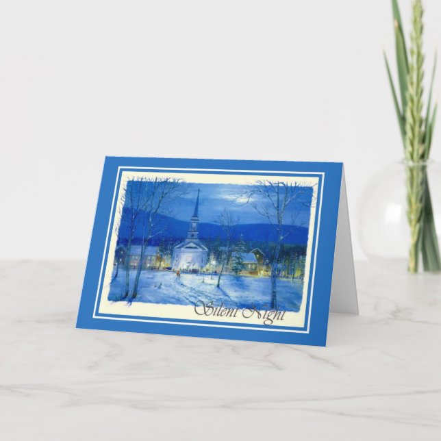 Xmas Vintage Card Feliz Navidad (Anverso)