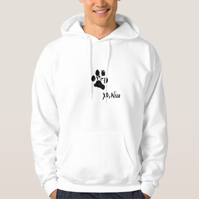 XO, sudadera con capucha de Nico (Anverso)