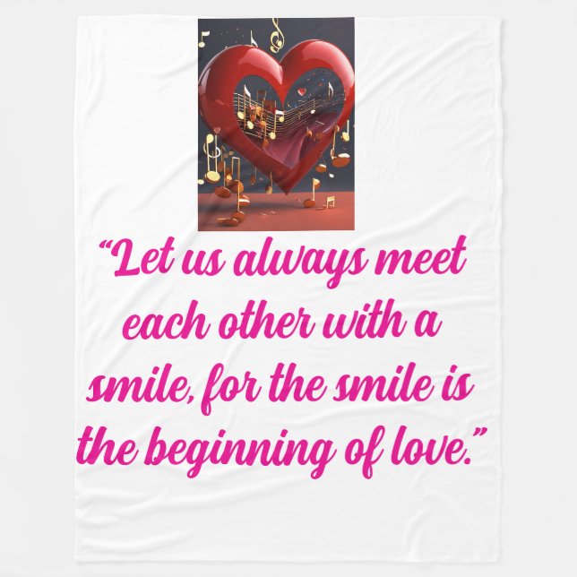 "XOXO acogedor: mantas blandas y románticas" (Anverso)